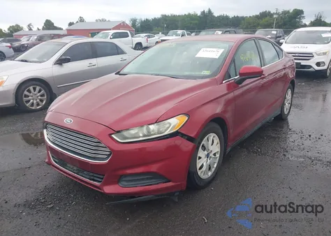 2013 Ford Fusion S from USA, damaged, VIN 3FA6P0G7XDR383014